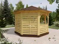 Беседка восьмигранная "Фортуна" по акции все включено №4