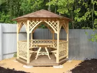 Беседка садовая деревянная "Арка"