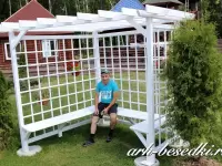 Пергола "Дом 2" угловая