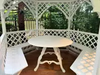 Беседка Белая арка №4