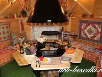 Гриль домик "Viking" Стандарт  9,5 м 2