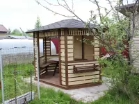 Беседка из дерева \"Оазис-2\"
