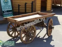 Средняя телега плоская