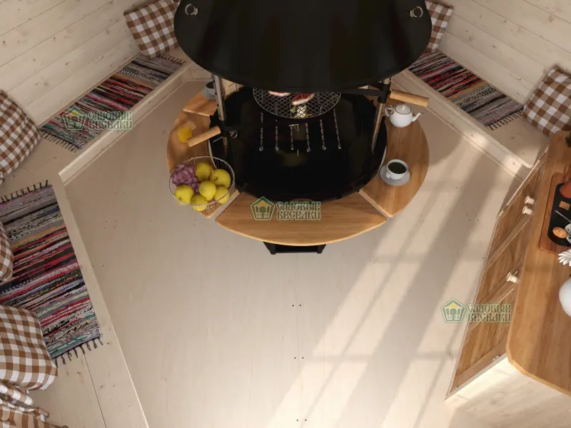 Гриль-беседка Laplandiya фото интерьера №10