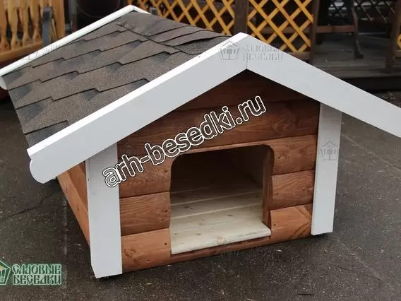 Утепленная будка для собаки