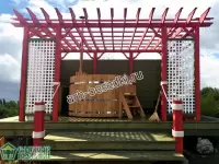 Купель ОФУРО с печкой D=2200 мм. ЕЛЬ