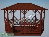 Садовая беседка "Нагатинская"