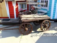 Средняя телега плоская