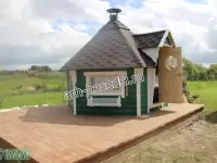 Гриль домик Premium "Omena"  9,5 м 2