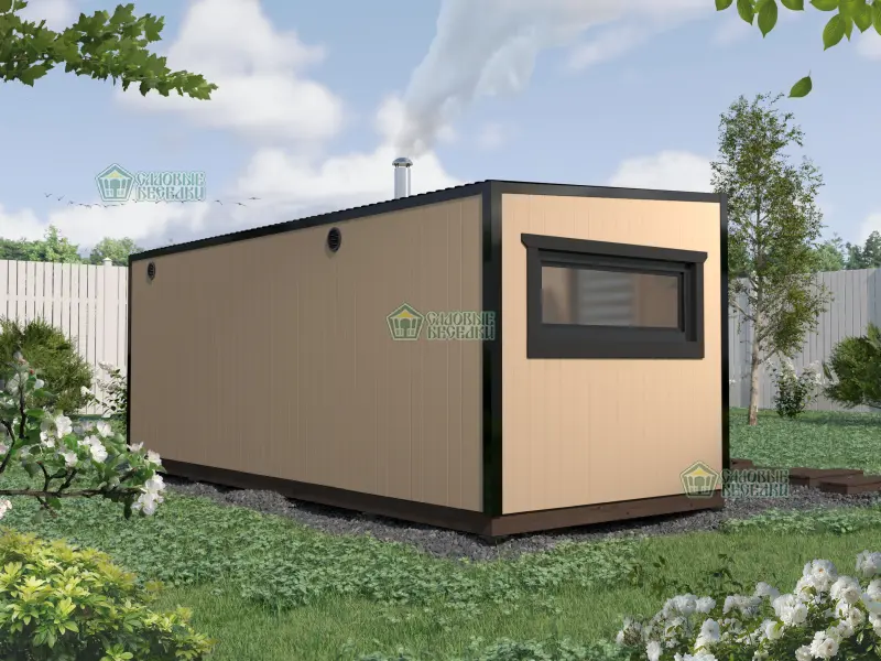 Баня каркасная Север фото № 6