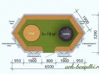 Гриль павильон Premium «Kotaland» 18 м2.