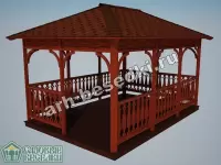 Садовая беседка "Ступино"