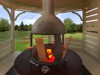 Беседка с грилем "Грильландия" интерьер