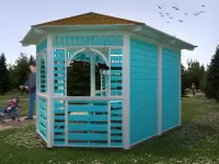 Деревянная беседка \"Бирюза-2\"
