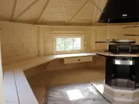 Гриль домик \"Лапландия\" Стандарт 17 м 2