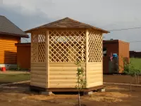 Беседка для дачи деревянная \"Осень\"