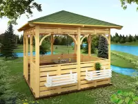 Беседка "Сосновая" 3х3