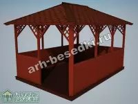 Садовая беседка "Жуковский"