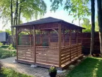 Беседка по индивидуальному проекту фото