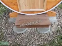 Баня бочка "Троечка +" Длина 3,5 м