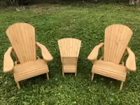 Комплект садовой мебели Адирондак вид сверху