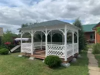 Беседка-веранда 3х4 "Белая лилия"