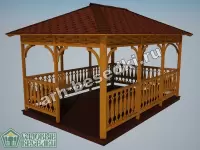 Садовая беседка "Ступино"