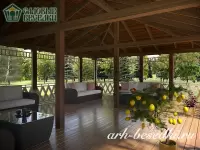 Веранда "Летняя" 6х9м