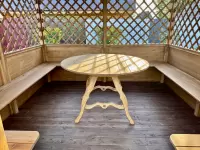 Беседка ореховая осень 3х3 №5