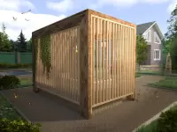 Пергола 2х3,5 м