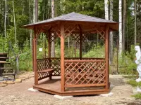 Беседка "Темная сетка" - фото 3