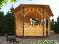 Беседка деревянная \"Сосновая\"