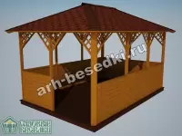 Садовая беседка "Жуковский"