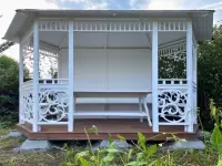 Ажурная беседка из дерева "Рандеву" - фото 4