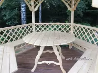 Беседка садовая деревянная "Арка"