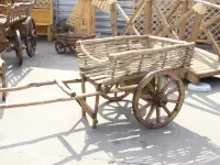 Арба деревянная декоративная (арба плетеная)