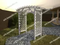 Пергола садовая деревянная