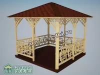 Садовая беседка "Юкка"