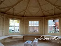 Гриль-беседка "Musta" 17 м 2