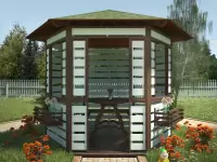 Летняя беседка