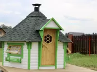 Гриль домик Premium \"Suomi\"  9,5 м 2