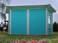 Деревянная беседка \"Бирюза-2\"