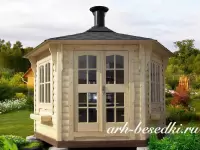 Гриль-беседка "Klassinen" 9,5 м 2