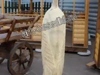 Скульптура из дерева "Цапля"