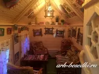 Гриль домик Premium «Гранд 1» Комбинированный 17 м2.