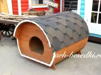 Будка для собаки  "Бочка большая"