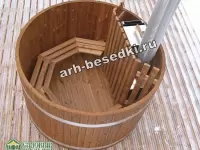 Купель Офуро с печью D=1800 мм. ЕЛЬ