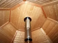 Гриль домик с баней 17 м2.