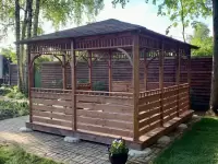 Беседка по индивидуальному проекту фото 2