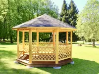 Беседка 8-гранная \"Парковая\" по акции все включено